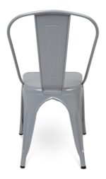 Metal Dining, Indoor Outdoor Chairs Patio - Grey
