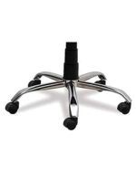 KRISHTHA Director's Chair - High Back, Revolving, with Lumbar Support - Black