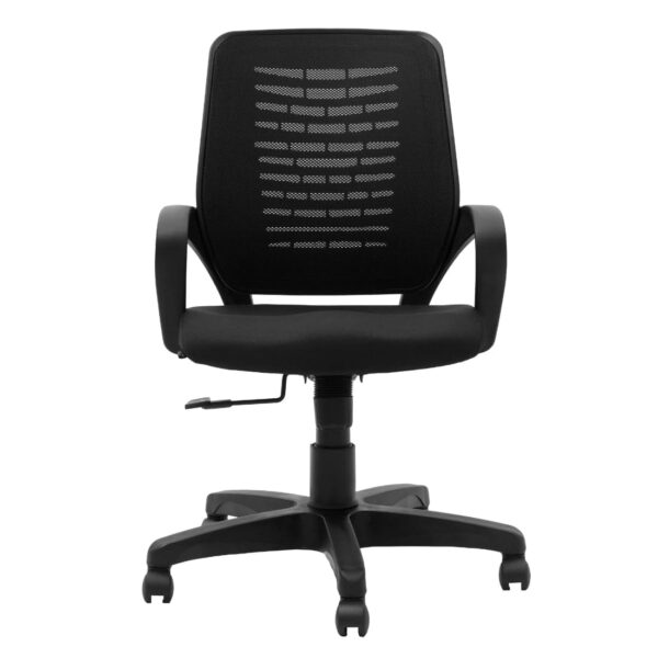 805 Medium Back Chair with Fixed Armrest High Cushioning - Mesh