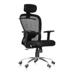 High Back Revolving Mesh Office Executive Ergonomic Chair with Adjustable Armrest & Headrest