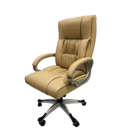 KRISHTHA Modern Executive Office Chair – High Back, Double Cushion, Heavy Duty Base