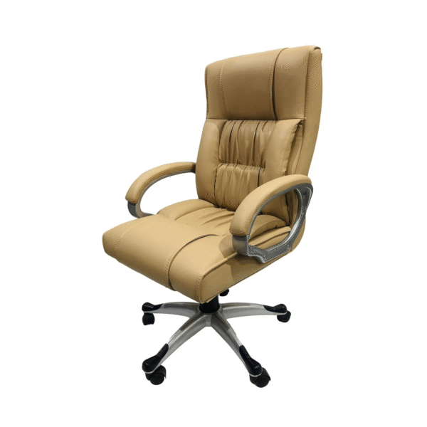 KRISHTHA Modern Executive Office Chair – High Back, Double Cushion, Heavy Duty Base