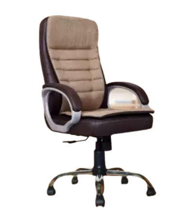 Maze Jute ergonomic high back office chair with lumbar support, sweat-free upholstery, and modern features. Ideal for home, study, or executive use. Made in India.