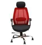 Krishtha Back Support Computer Table Adjustable Home Desk Chair Krishtha High Back Office Chair – Brown