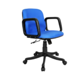 Krishtha Leatherette Office Adjustable Arm ChairKrishtha STC-064 Executive Office Chair – Leatherette Upholstery, Adjustable Height, Head Support, Locking Mechanism