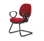 Krishtha Back Workstation ChairKrishtha Low Back Fabric Office Chair – Height Adjustable, Fixed Arms, Ergonomic Design, 1-Year Warranty