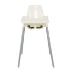 Nilkamal Mighty Baby Desk High Chair – Cream | Multipurpose Toddler Chair with Tray | For Eating, Feeding, Study, Swings & More | Ages 6 Months to 3 Years