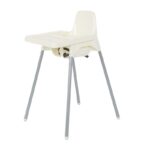 Nilkamal Mighty Baby Desk High Chair – Cream | Multipurpose Toddler Chair with Tray | For Eating, Feeding, Study, Swings & More | Ages 6 Months to 3 Years