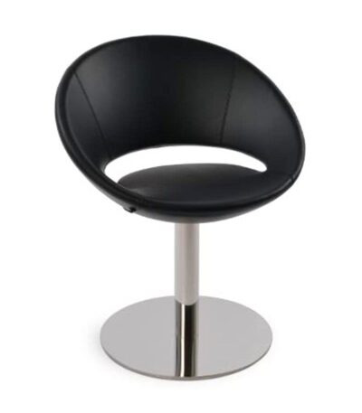 KRISHTHA Gori Carpet House Wooden Arm Chair – Glossy Black Finish | Classic Accent Chair for Living Room, Lounge, or Office