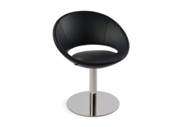 KRISHTHA Gori Carpet House Wooden Arm Chair – Glossy Black Finish | Classic Accent Chair for Living Room, Lounge, or Office