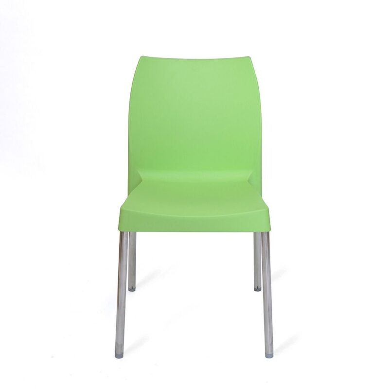 Nilkamal Plastic Mid Back Chair | Dust‑Free, 100% Polypropylene, Stackable | For Home, Office & Outdoor Use
