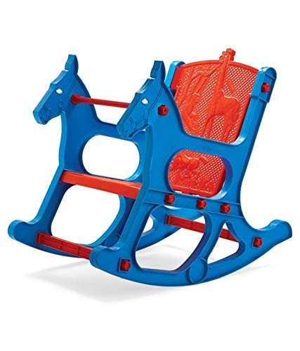 Nilkamal Rocker with Safety Bar – Multi-Color | Safe & Fun Rocking Ride for Kids Aged 3–5 Years | Durable Plastic Build with Ergonomic Design