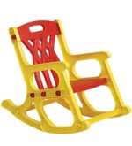 Nilkamal Toy Rocker Kids Chair – Yellow & Red | Fun Rocking Chair for Toddlers | Safe, Durable & Ergonomic | Indoor-Outdoor Use