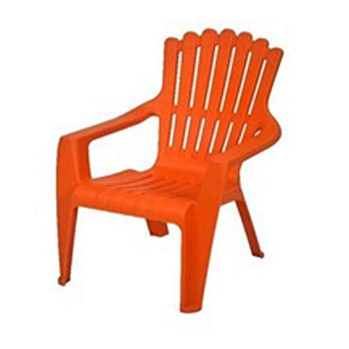 Nilkamal Plastic Baby Chair – Bright Orange | Lightweight, Durable & Child-Safe Seating for Kids