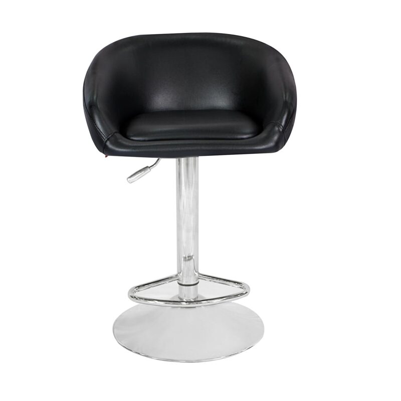 KRISHTHA Modern Bar Stool/Chair | Adjustable Height | Swivel Function | Stylish Bar Seating for Kitchen, Café, Lounge & Home Bar