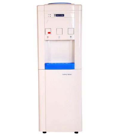 Buy Blue Star BWD3FMRGA Water Dispenser with 14L Cooling Cabinet – Hot, Cold & Normal Water | SS304 Tank