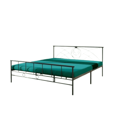 Nilkamal Premium Metal King Size Bed – Durable & Elegant Sleeping Bed Without Storage for Bedroom or Living Room Use