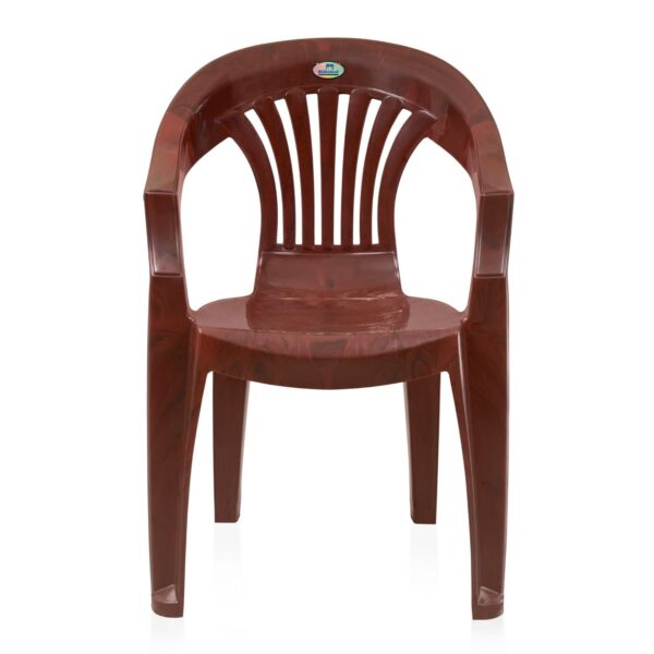 Nilkamal Plastic Mid Back Chair | Stackable Chair for Dining Room, Bedroom, Kitchen, Living Room, Office, Outdoor & Garden Use | 100% Polypropylene | Dust-Free Finish