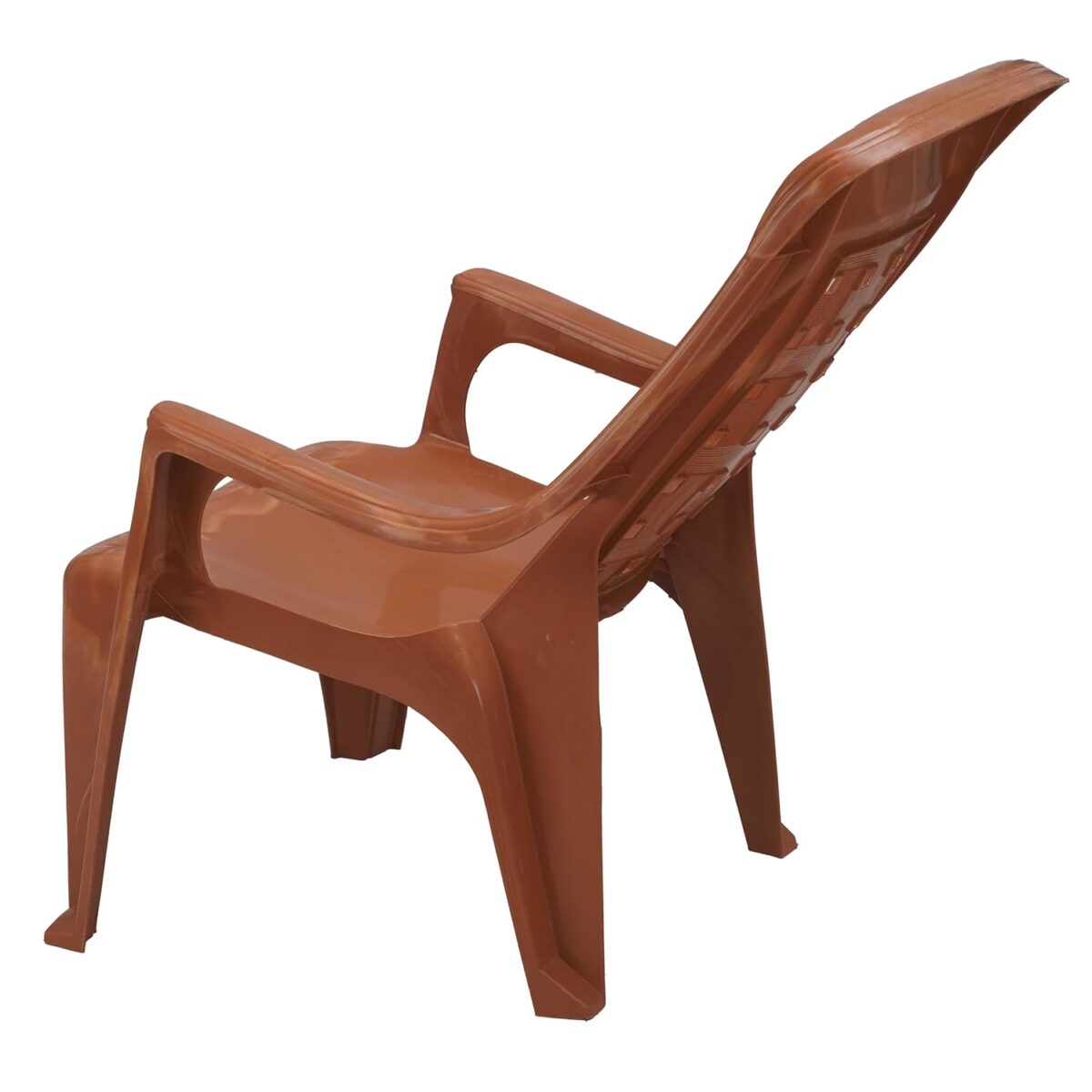 NILKAMAL Comfort Arm Plastic Chair for Home, Outdoor & Garden – Orange