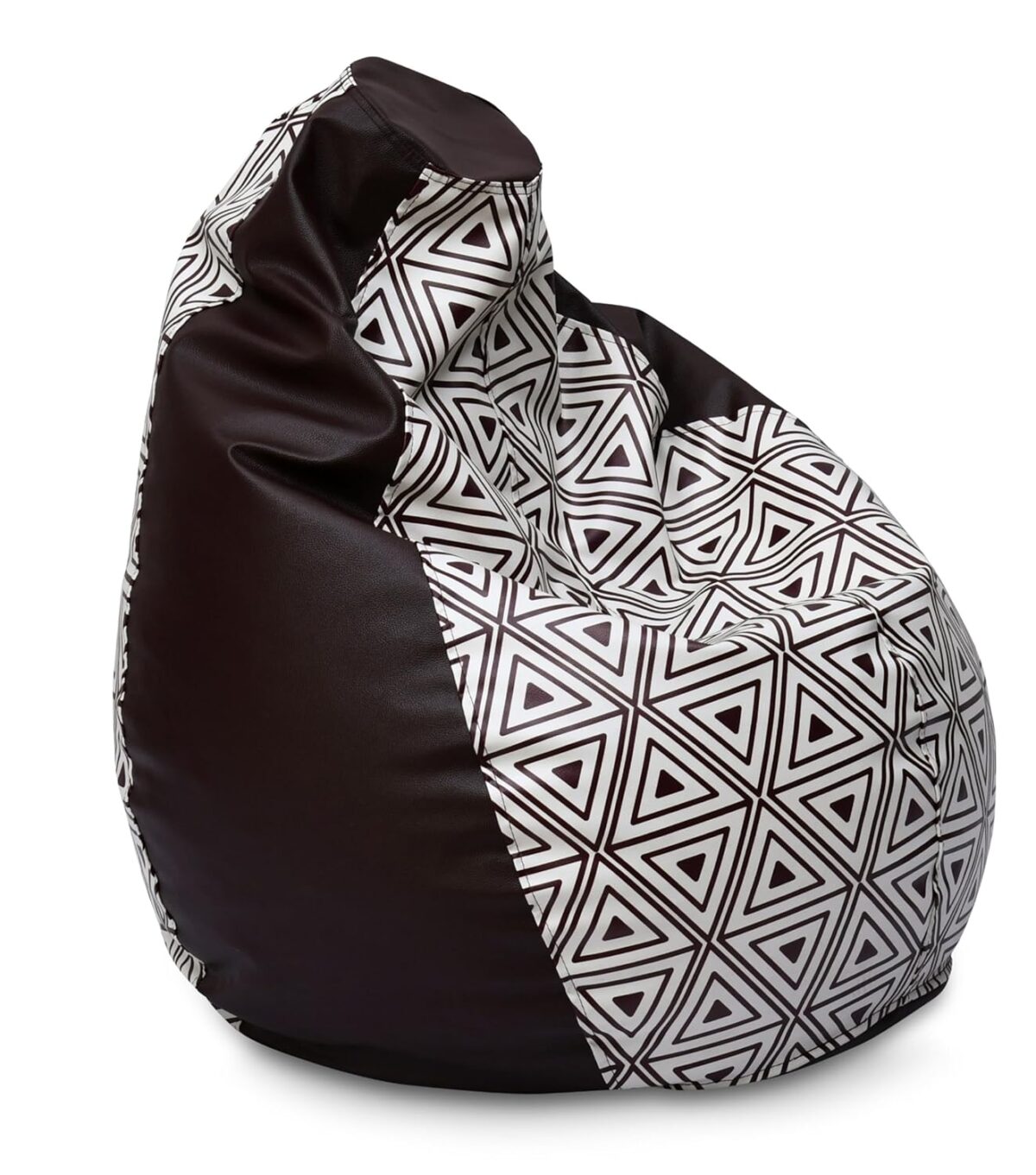 Nilkamal XXL Bean Bag (Modern Brown) – Ready-to-Use, Pre-Filled, Comfortable Seating for Home & Office