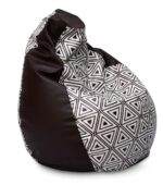 Nilkamal XXL Bean Bag (Modern Brown) – Ready-to-Use, Pre-Filled, Comfortable Seating for Home & Office