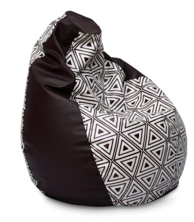 Nilkamal XXL Bean Bag (Modern Brown) – Ready-to-Use, Pre-Filled, Comfortable Seating for Home & Office