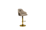 KRISHTHA Modern Cream Stool – Sleek, Minimal Design for Kitchen, Bar, or Living Room Use