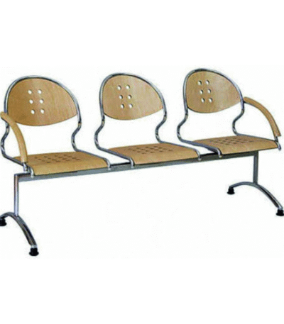 Premium-quality stainless steel waiting chairs designed for hospitals, clinics, and public seating areas. Strong, comfortable, and easy to maintain.