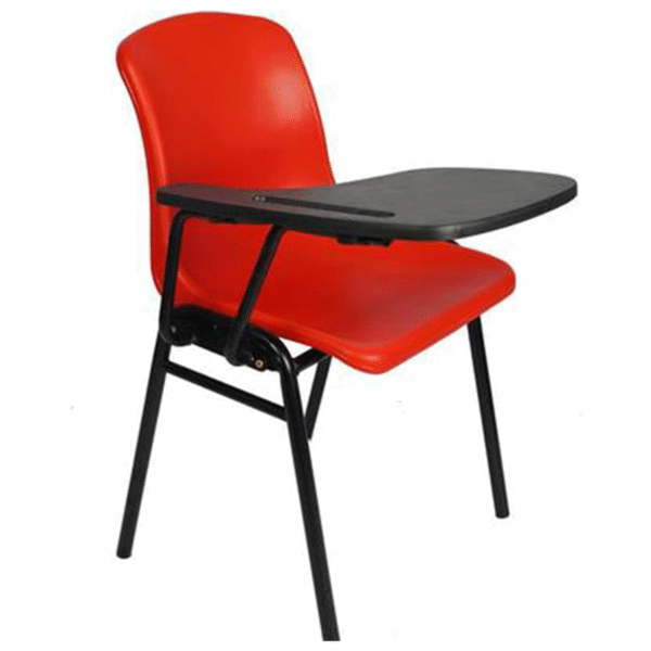 KRISHTHA Tablet Arm Chair is a versatile seating solution designed for modern learning and professional environments. Featuring a foldable writing board, it allows users to take notes, place devices, or work comfortably during meetings or lectures. Its portable and space-saving design makes it perfect for training rooms, smart classrooms, coaching centers, and offices.