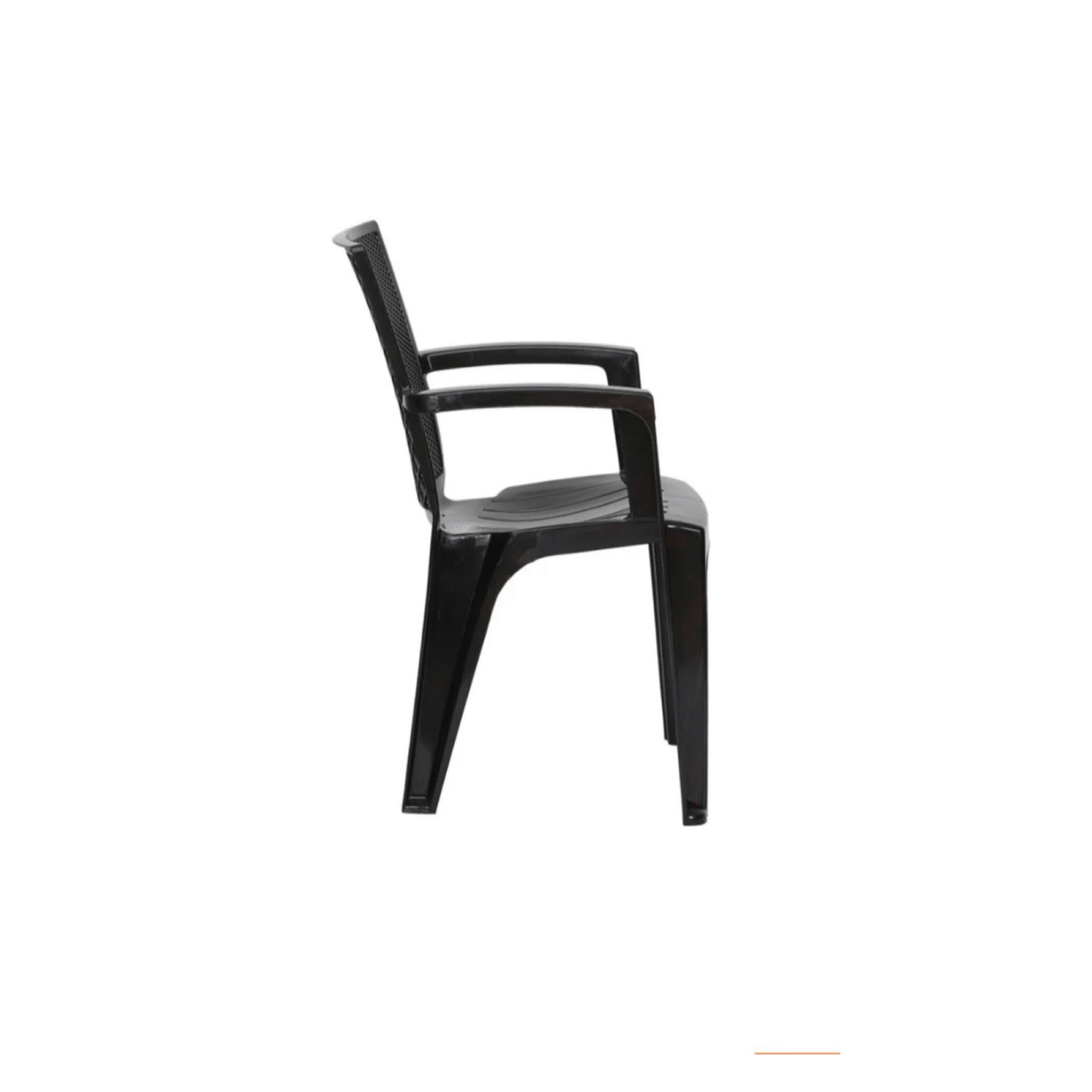 NILKAMAL Mid Back Plastic Chair in Black is the perfect blend of strength, style, and functionality. Made from 100% virgin polypropylene, this chair is lightweight yet sturdy, making it ideal for both indoor and outdoor spaces. The elegant black finish adds a modern touch to your living room, office, or garden. It’s stackable for easy storage and requires minimal maintenance, offering maximum convenience.