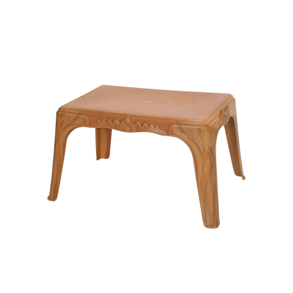 Nilkamal Center Dining Coffee Table / Tea Table / Teapoy – Sandalwood Color | Multipurpose Table for Home, Office & Outdoor