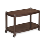 Nilkamal Contemporary Center Trolley Coffee Table / Tea Table / Teapoy – Durable Plastic Table for Home, Living Room, Office & Outdoor Use