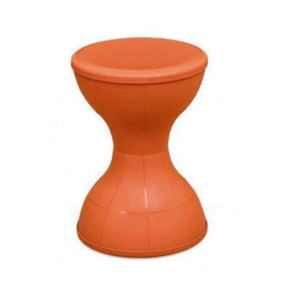 Nilkamal Plastic Stool – Iron Rust | Durable, Lightweight & Stackable | Multi-Purpose Stool for Home, Bathroom, Kitchen, Garden & Office