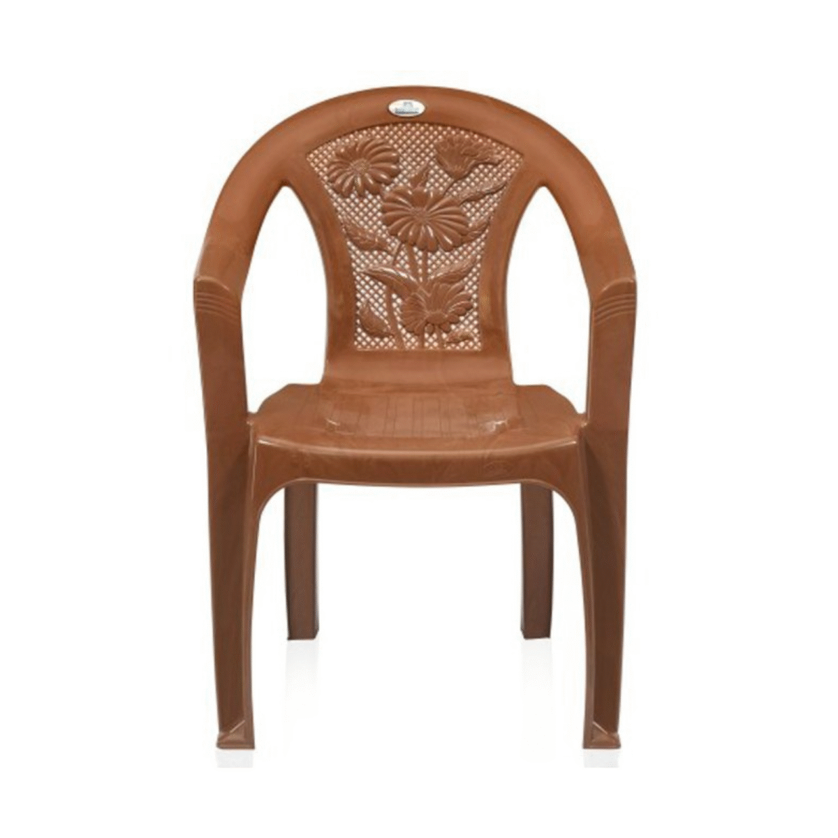 Nilkamal Plastic Chair | Durable & Lightweight Chair for Home, Office, Outdoor, and Garden Use | Stackable & Easy to Clean | 100% Polypropylene