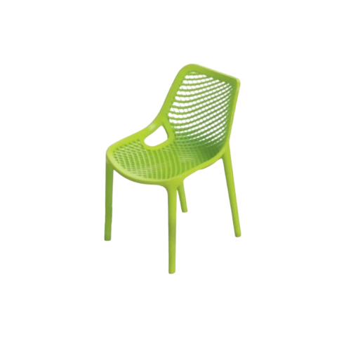 Nilkamal Vento Plastic Chair – Green | Ergonomic, Stackable & Weather‑Resistant Chair for Home, Office & Outdoor Use