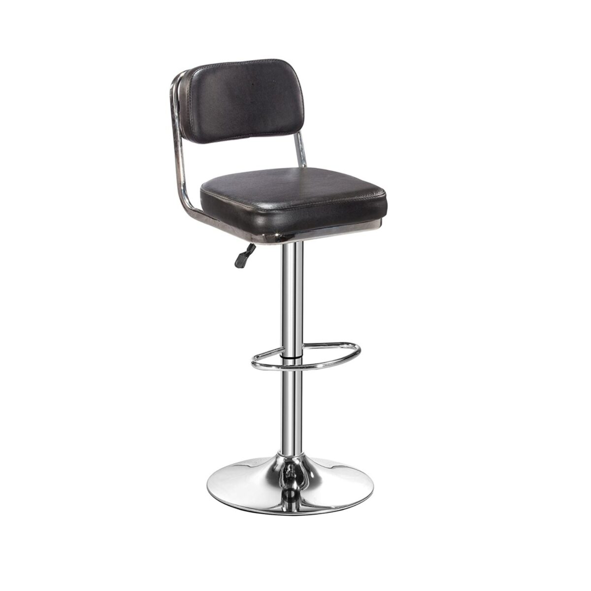 KRISHTHA Stainless Steel Bar Stool Chair | Modern High Chair for Bars, Clubs & Counters | Sleek & Durable