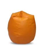 KRISHTHA Classic Bean Bag – Premium Comfort Bean Bag Chair for Adults & Kids, Durable Fabric, Lightweight & Stylish orange