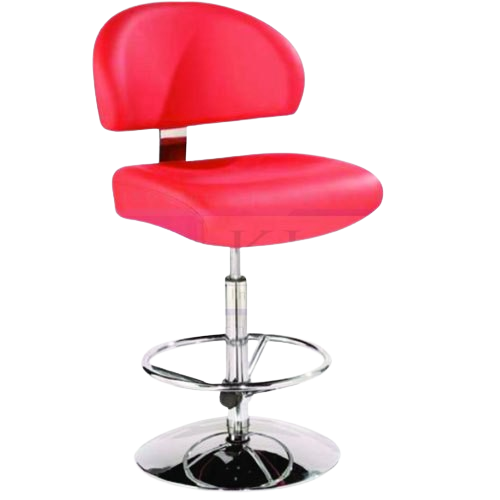 KRISHTHA Cafe and Lounge Series Chair – Modern Design | Red Color | Comfortable Seating for Café, Lounge, Bar & Waiting Areas