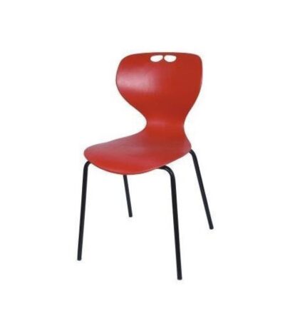 KRISHTHA Iron Metal Cafe Chair – Industrial Style Sturdy Chair for Cafes, Restaurants & Dining Spaces