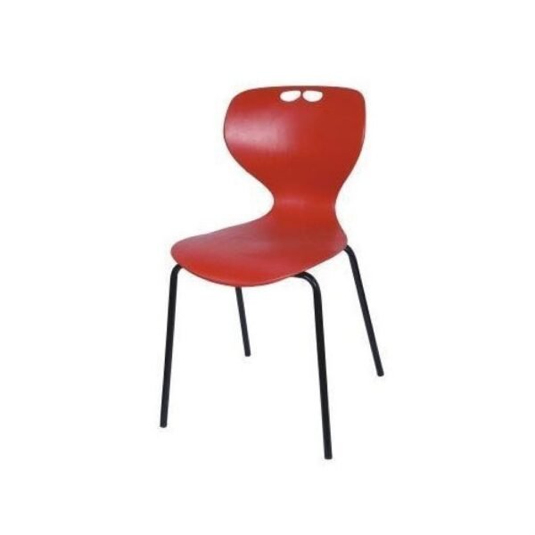 KRISHTHA Iron Metal Cafe Chair – Industrial Style Sturdy Chair for Cafes, Restaurants & Dining Spaces
