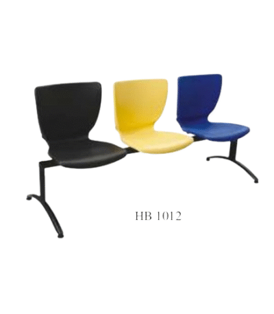 KRISHTHA Plastic Visitor Chair | Durable & Stackable | Comfortable Armless Chair for Office, Clinic, Home, Cafeteria, and Reception