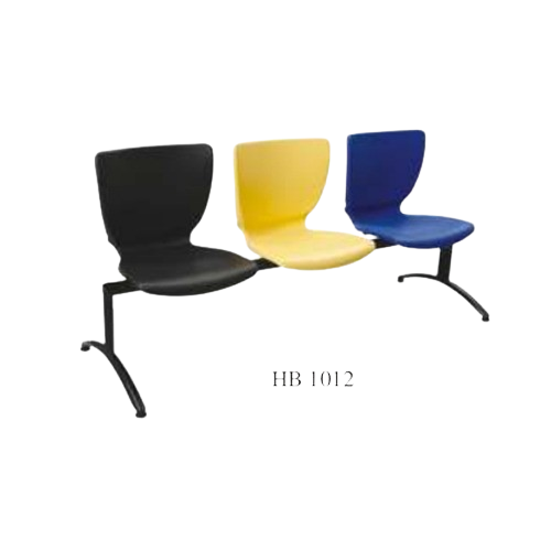 KRISHTHA Plastic Visitor Chair | Durable & Stackable | Comfortable Armless Chair for Office, Clinic, Home, Cafeteria, and Reception