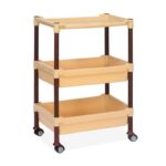 Nilkamal 100% Original Multicolor Plastic Trolley | Multipurpose Utility Storage Cart | Durable, Lightweight & Space-Saving Organizer for Home, Kitchen & Office