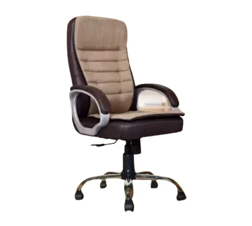 Maze Jute ergonomic high back office chair with lumbar support, sweat-free upholstery, and modern features. Ideal for home, study, or executive use. Made in India.