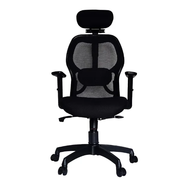 Krishtha Office Adjustable Arm Chair Krishtha Ergonomic Swivel Office Chair with Armresty.
