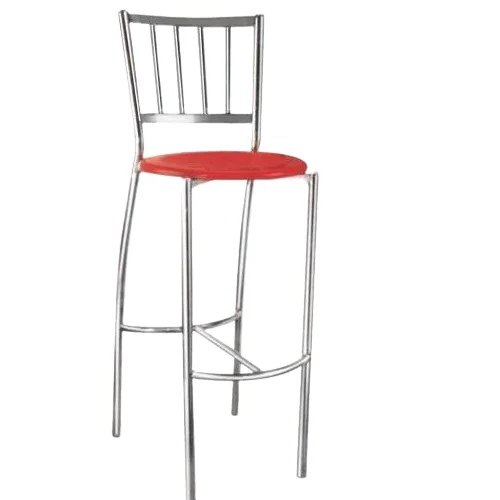 KRISHTHA Plastic Silver Cafeteria Chair – Durable & Modern Dining Chair for Cafeteria, Canteen, and Home Use
